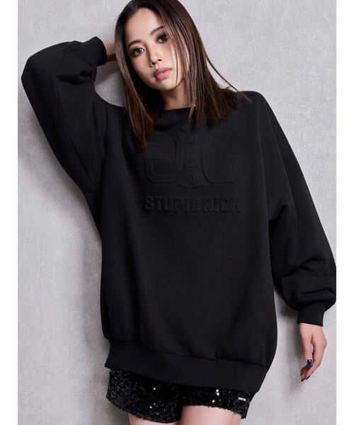 GYDA トレーナー GYDA ジェイダ トレーナー スウェット レディース クロップド丈