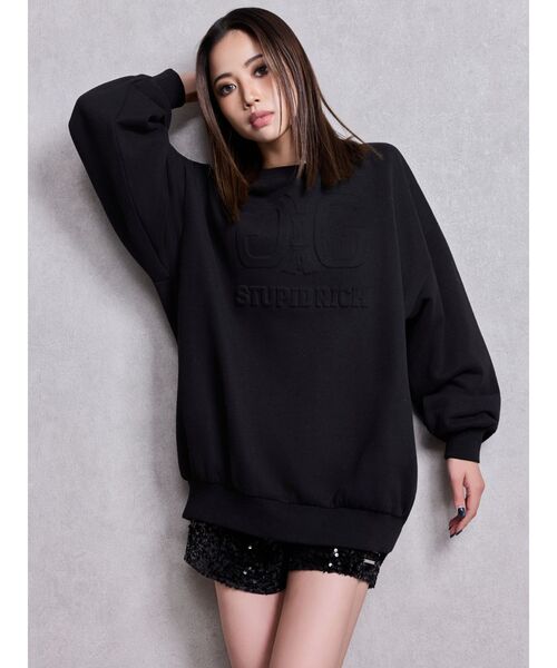 GYDA トレーナー GYDA（ジェイダ） トレーナー スウェット BACKレースアップショート