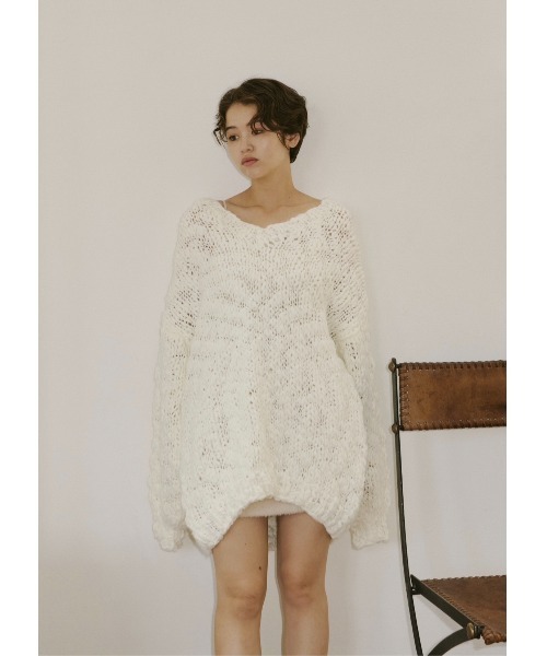 NOTRE emor（ノートルエモア） ニット セーター emor handmade knit