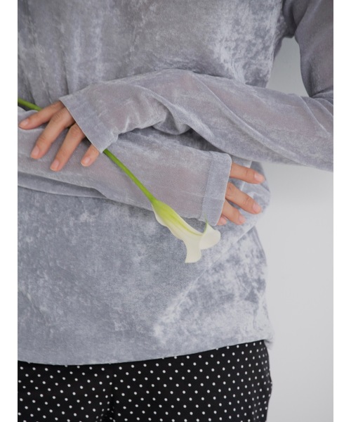 「jumelle」 長袖カットソー MEDIUM グレー レディース_画像5