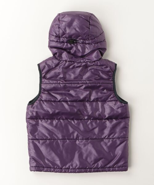 「DENIM DUNGAREE」 「KIDS」ワンポイントベスト 130 パープル キッズ_画像2