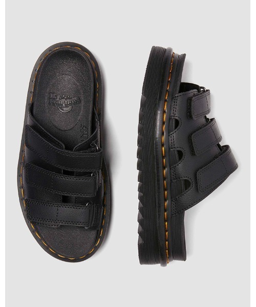 「Dr. Martens」 フラットサンダル UK4 ブラック レディース_画像2
