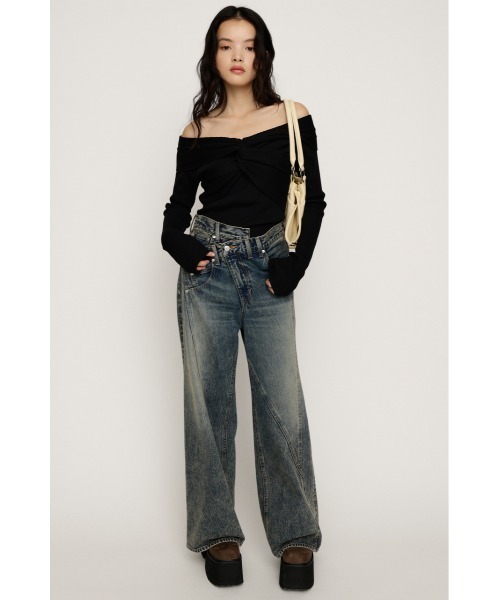 J／W SWITCHING STRAIGHT パンツ　1 SLY | J／W SWITCHING STRAIGHT パンツ (ストレート ) |SHEL'TTER WEBSTORE