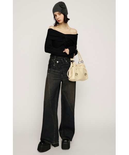 完売品　SLY▽J/W SWITCHING STRAIGHT パンツ SLY | J／W SWITCHING STRAIGHT パンツ (ストレート ) |SHEL'TTER WEBSTORE