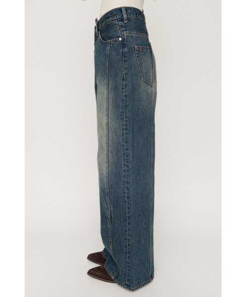 【SLY】LAYERED STRAIGHT DENIM パンツ SLY | 【1BUY5％OFF CAMPAIGN】LAYERED STRAIGHT DENIM パンツ