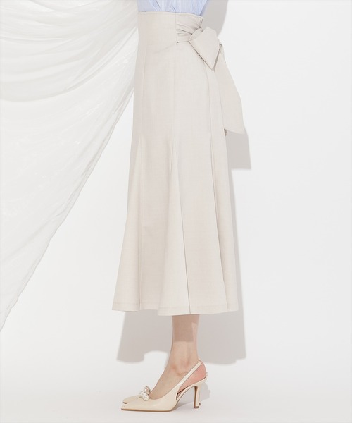 「WILLSELECTION」 フレアスカート FREE ネイビー レディース_画像3