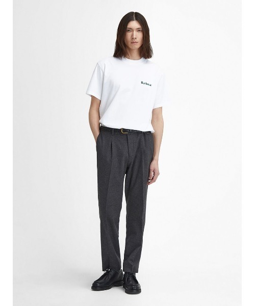 「Barbour」 半袖Tシャツ 40 ブラック メンズ_画像3