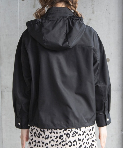 「Newlyme」 マウンテンパーカー LARGE ホワイト レディース_画像7