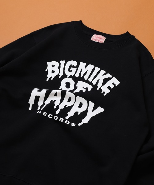 BIG MIKE（ビッグマイク） トレーナー スウェット 裏毛 クルーネック