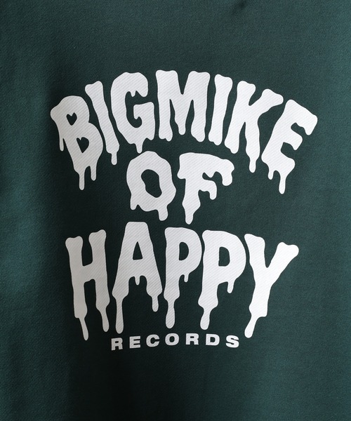 BIG MIKE（ビッグマイク） トレーナー スウェット 裏毛 クルーネック 