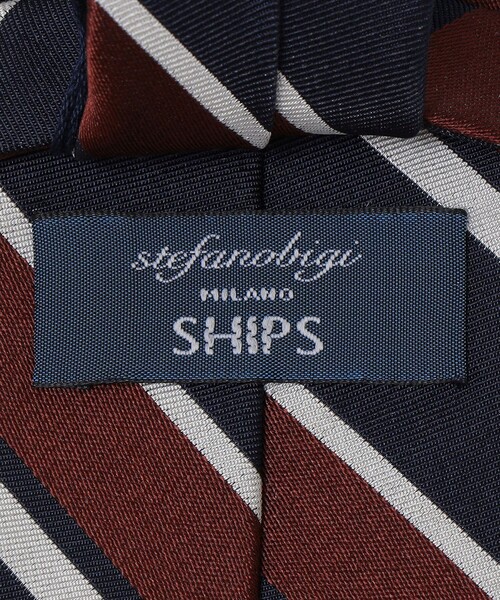 SHIPS（シップス） ネクタイ Stefanobigi: シルク リバース レジ