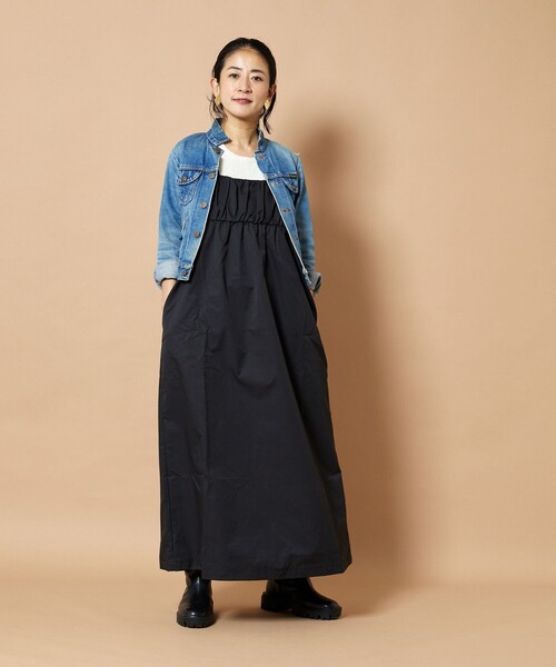「Freada」 キャミソールワンピース ONE SIZE グリーン レディース_画像7