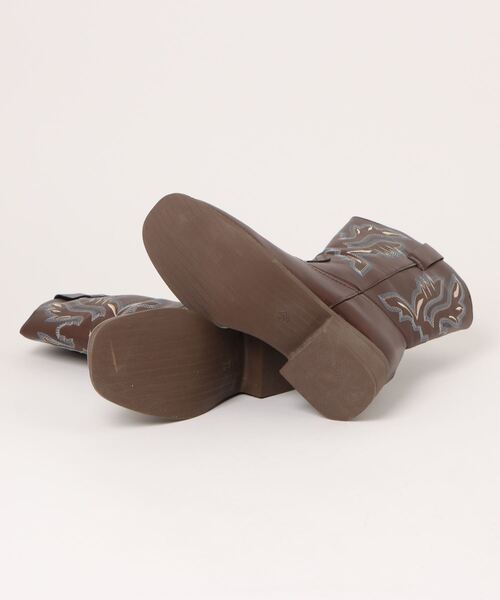 「almo」 ブーツ 37 キャメル レディース_画像3