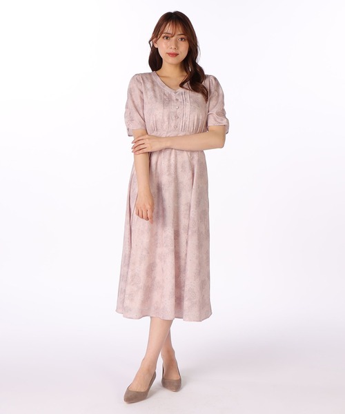 「LAISSE PASSE」 半袖ワンピース SMALL ブラック レディース_画像6