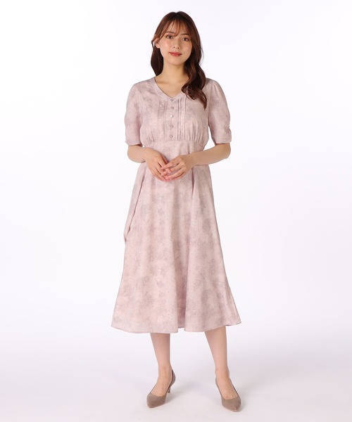 「LAISSE PASSE」 半袖ワンピース SMALL ブラック レディース_画像7