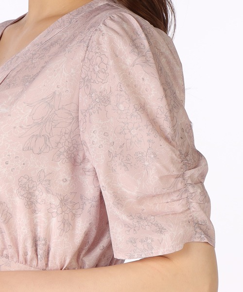 「LAISSE PASSE」 半袖ワンピース SMALL ブラック レディース_画像9