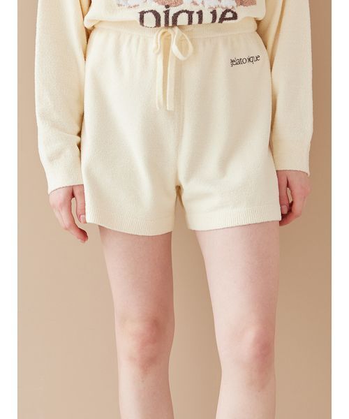 ジェラートピケ✴︎ルームウェア　ショートパンツセットアップ gelato pique（ジェラートピケ） SALE30%OFF HALLOWEEN リボンフェザー