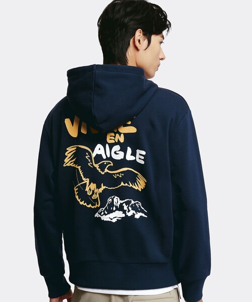 AIGLE（エーグル） パーカー イーグル イン シティ スウェットパーカ 