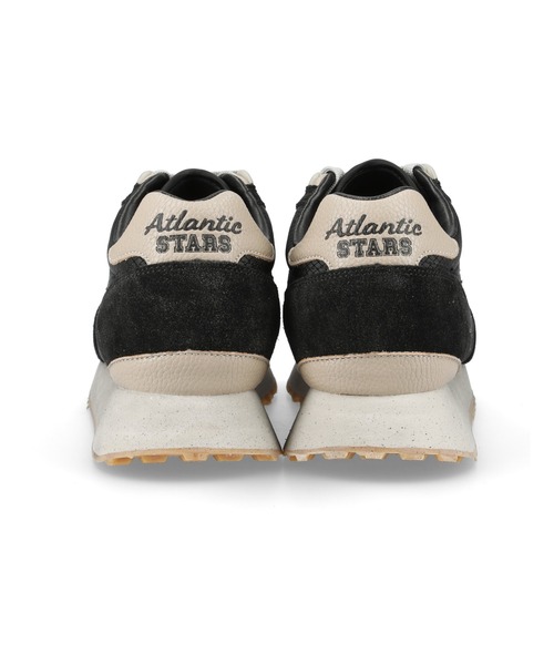 「Atlantic STARS」 ローカットスニーカー 41 ブラック メンズ_画像2