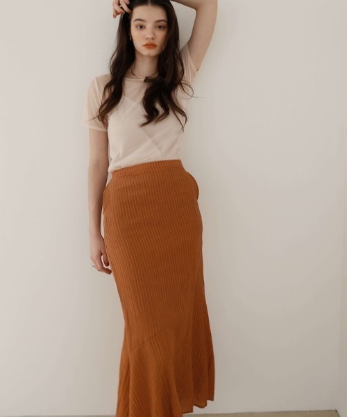 「Katrin TOKYO」 ロングスカート FREE ブラウン レディース_画像7