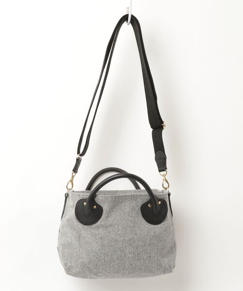 「YOUNG&OLSEN The DRYGOODS STORE」 2WAYバッグ - グレー レディース_画像2