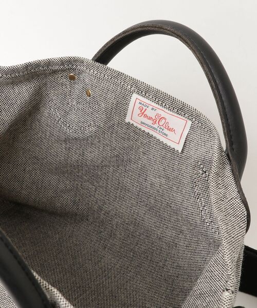 「YOUNG&OLSEN The DRYGOODS STORE」 2WAYバッグ - グレー レディース_画像4