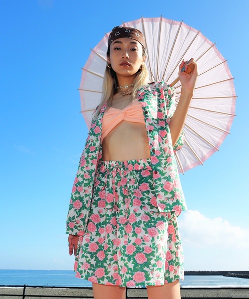 「Ocean Pacific」 半袖シャツ X-LARGE ピンク メンズ_画像8