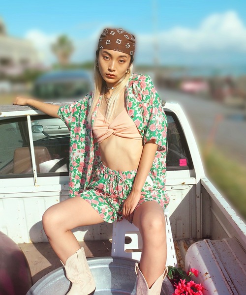 「Ocean Pacific」 半袖シャツ X-LARGE ピンク メンズ_画像9