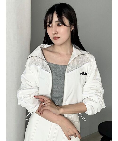 FILA（フィラ） ブルゾン ジャンバー 「FILA別注」レース切替トラック