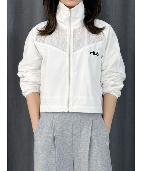 FILA（フィラ） ブルゾン ジャンバー 「FILA別注」レース切替トラック