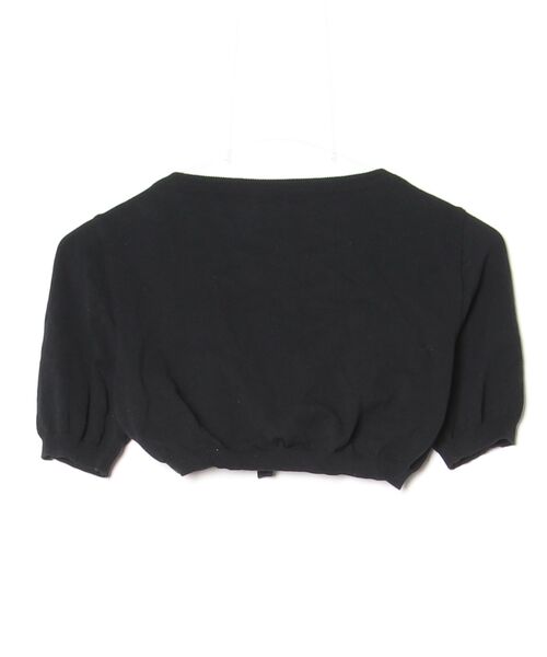 「MOSCHINO CHEAP AND CHIC」 ニットカーディガン - ブラック レディース_画像2