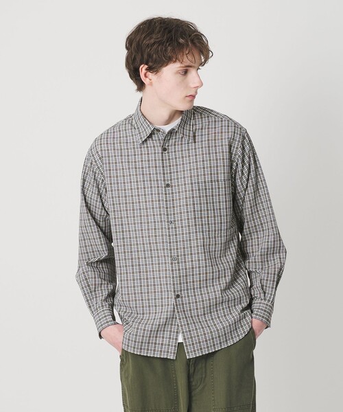 BEAUTY＆YOUTH UNITED ARROWS シャツ ツイスト チェック レギュラー