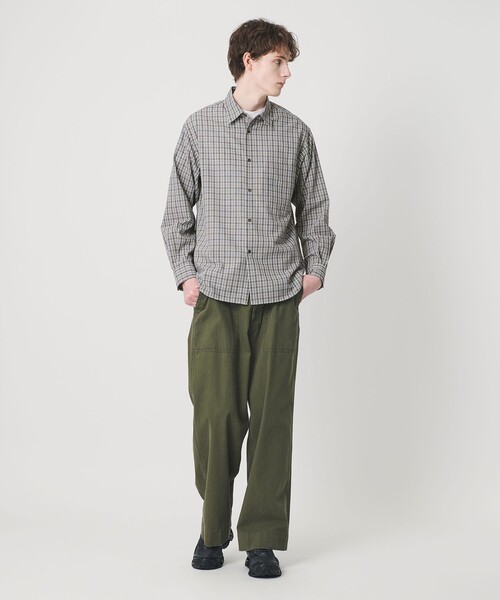 BEAUTY＆YOUTH UNITED ARROWS シャツ ツイスト チェック レギュラー