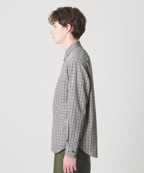 BEAUTY＆YOUTH UNITED ARROWS シャツ ツイスト チェック レギュラー