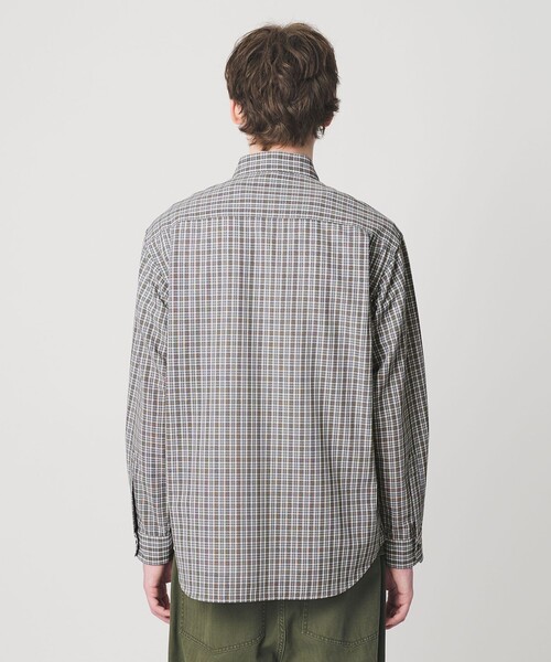 BEAUTY＆YOUTH UNITED ARROWS シャツ ツイスト チェック レギュラー