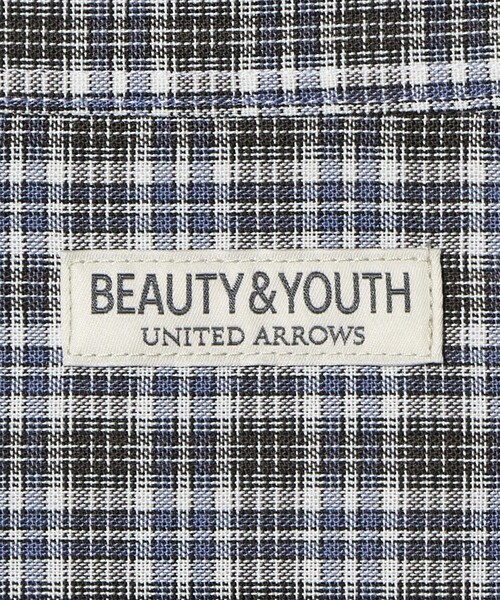 BEAUTY＆YOUTH UNITED ARROWS シャツ ツイスト チェック レギュラー