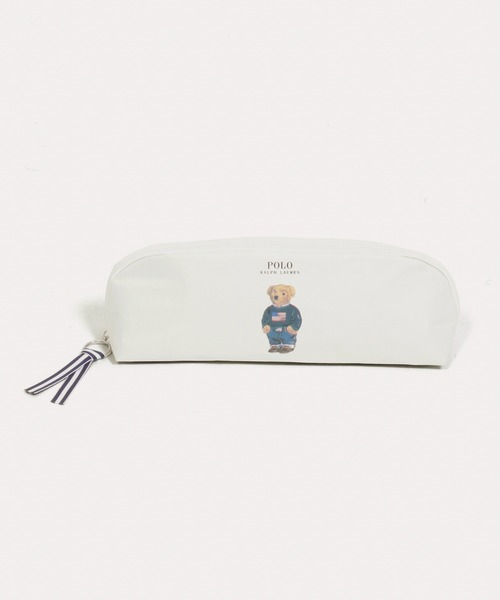 折りたたみ傘 「WEB限定」遮光100% 晴雨兼用 折りたたみ日傘 ”POLO FLAG BEAR” ポーチ付 レディース メンズの画像