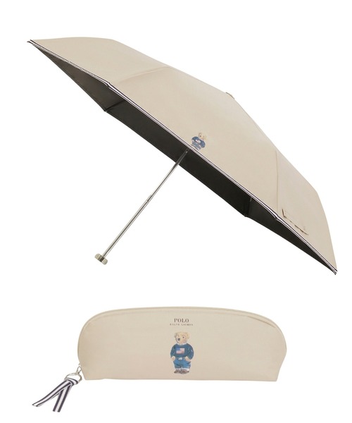 新品タグ付き●Polo Ralph Lauren 折りたたみ傘 晴雨兼用 POLO RALPH LAUREN（ポロ・ラルフローレン） 折りたたみ傘 「WEB限定