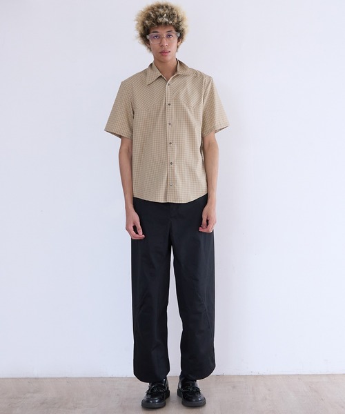 シャツ 半袖 YUKI HASHIMOTO WESTERN SHIRTS (261-01-0102) メンズ