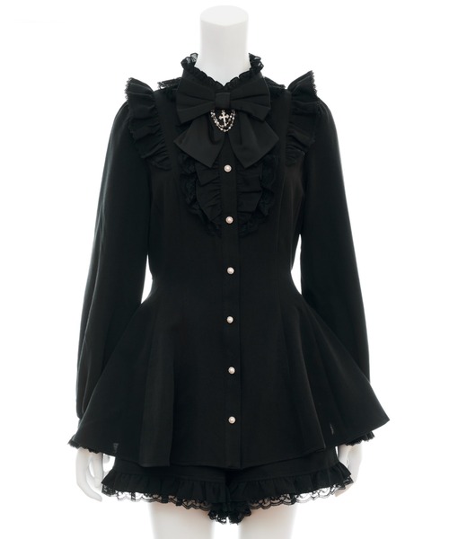 「Secret Honey」 セットアップ MEDIUM ライトブラック レディース_画像8