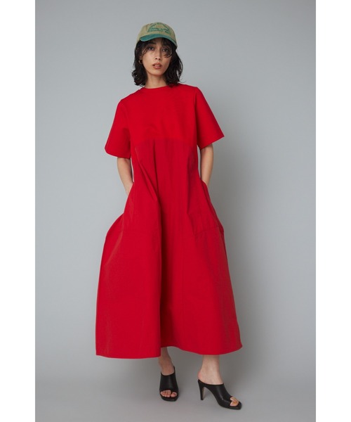 「HeRIN.CYE」 ドッキングワンピース FREE ブラック レディースの画像