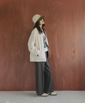 「GLOBAL WORK」 スウェットカットソ...の詳細画像3