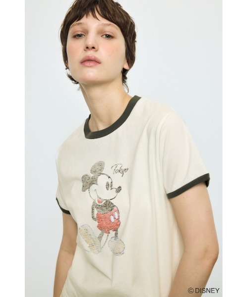 A.P.C. 半袖Tシャツ retro 新品　リンガー AZUL BY MOUSSY（アズールバイマウジー） tシャツ ADプリント半袖
