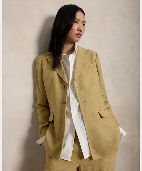 24年モデル 新品✨ポロバイラルフローレン レディース テーラードジャケット M POLO RALPH LAUREN（ポロ・ラルフローレン） ジャケット テーラード