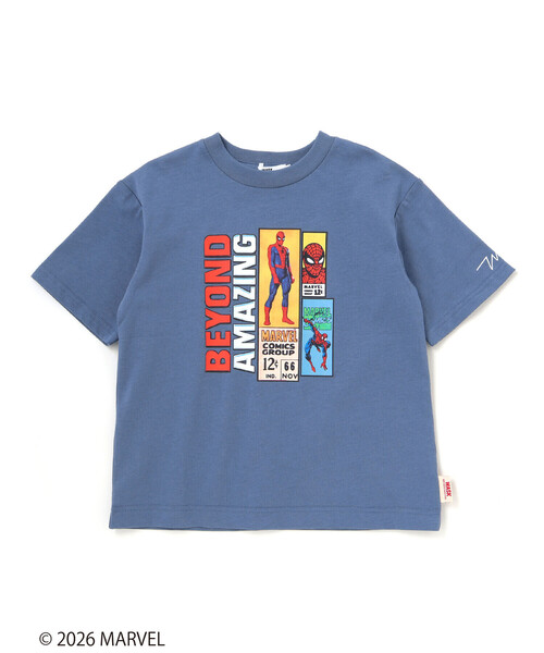 WASK（ワスク） tシャツ 「スパイダーマン」コミックプリントBIGT