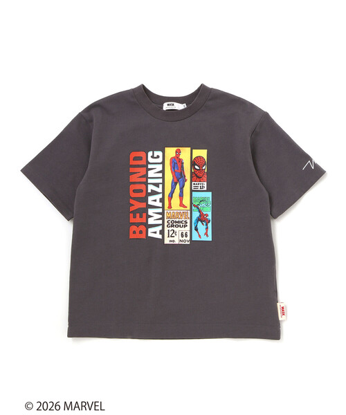 WASK（ワスク） tシャツ 「スパイダーマン」コミックプリントBIGT