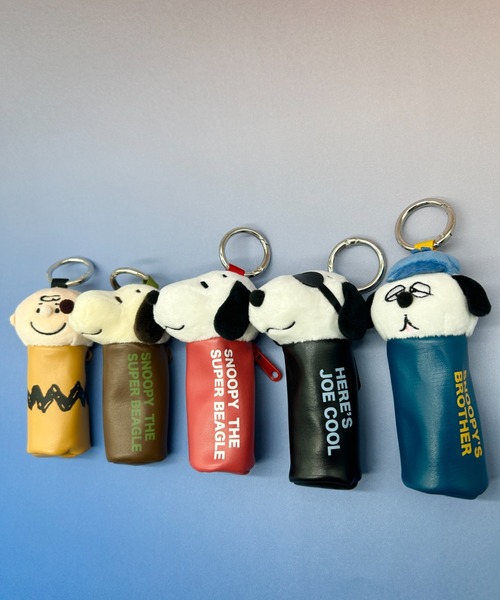 PEANUTS キーケース PEANUTS/ピーナッツ ミニシリンダーキーチェーン