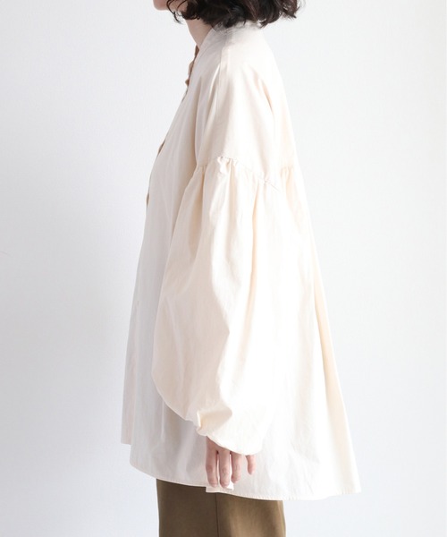 「cepo」 長袖ブラウス M ブラウン レディース_画像8