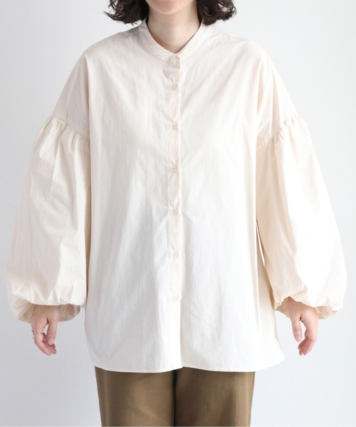 「cepo」 長袖ブラウス M ブラウン レディース_画像9