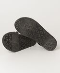 「Teva」 フラットサンダル 24cm ブラ...の詳細画像2